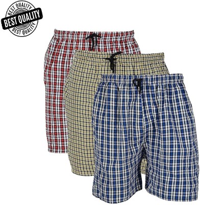 SS ENTERPRISE Checkered Men Boxer