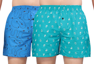 Flywing Fashion Printed Men Boxer