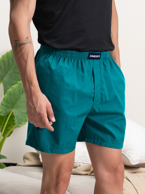 Damensch Breeze Solid Cotton Side Pocket Solid Men Boxer