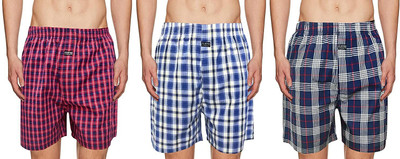 Fflirtygo Checkered Men Boxer