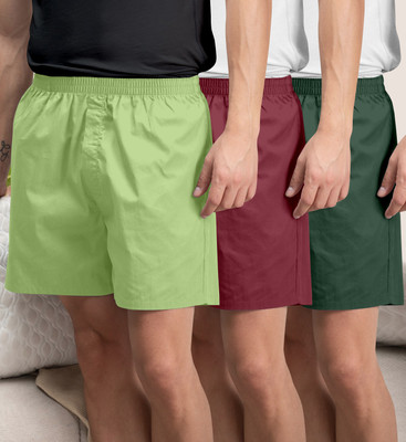 KRIVAFAB Solid Men Boxer