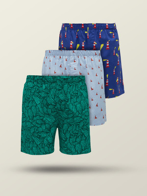 XYXX Remix IntelliEaze Super Combed Cotton Printed Printed Men Boxer