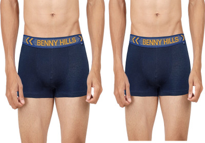BENNY HILLS Solid Men Boxer