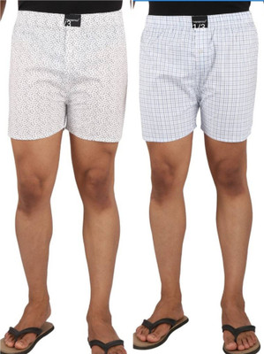 Ramarrow Printed, Checkered Men Boxer