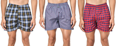 Fflirtygo Checkered Men Boxer