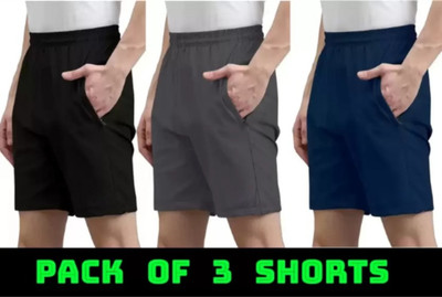 Men Multicolor Sports Shorts