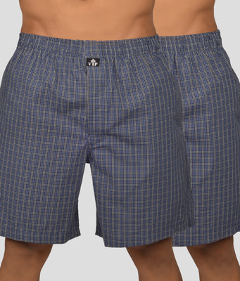 VIP Checkered Men Boxer