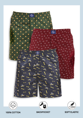 SUPERSQUAD Printed Men Boxer
