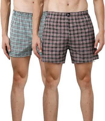 RUPA JON Checkered Men Boxer