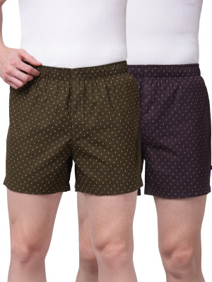 John Players Geometric Print Men Boxer