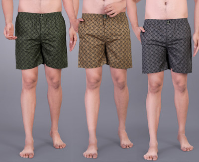 Octa Apparel Checkered Men Boxer