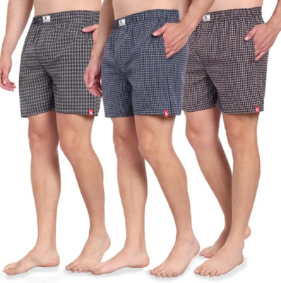NanoX Checkered Men Boxer