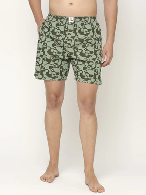 UnderJeans by Spykar Printed Men Boxer