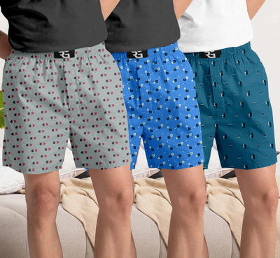 riglozi Self Design Men Boxer
