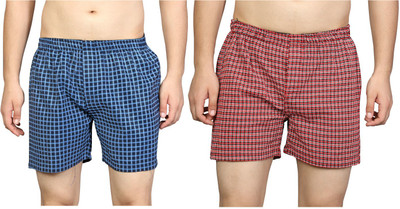 ZOBOY Checkered Men Boxer