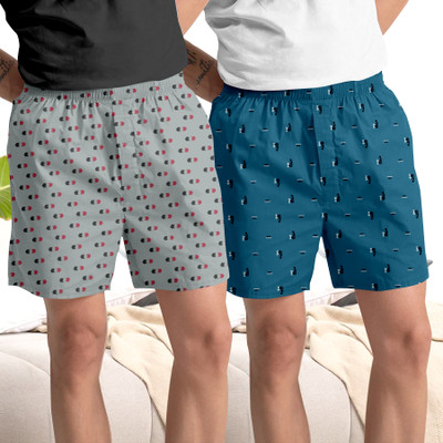 GLOBAL NOMAD Printed Men Boxer