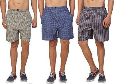 Shree Shyam Collection Checkered Men Boxer