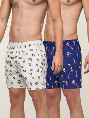 XYXX Remix IntelliEaze Super Combed Cotton Printed Printed Men Boxer