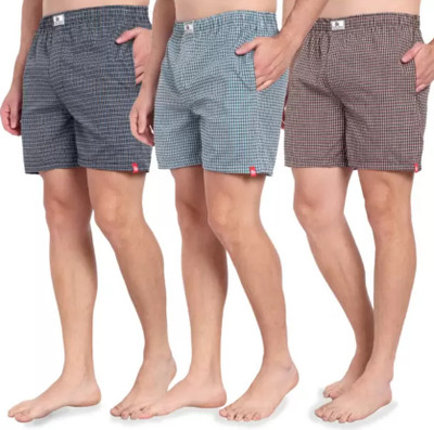 NanoX Checkered Men Boxer