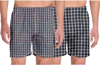 ZOBOY Checkered Men Boxer