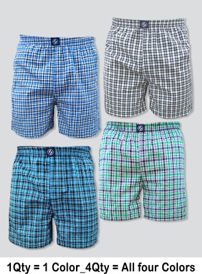 SUPERSQUAD Checkered Men Boxer