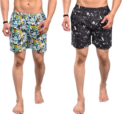 YOUFIT Printed Men Boxer