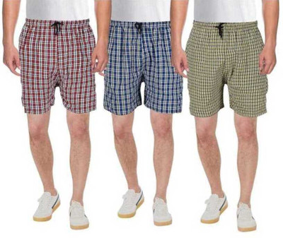 Harshraj Checkered Men Boxer