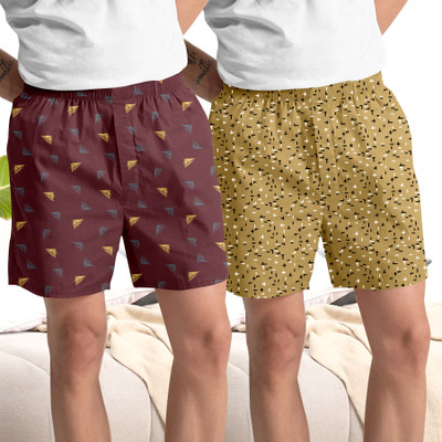 GLOBAL NOMAD Printed Men Boxer