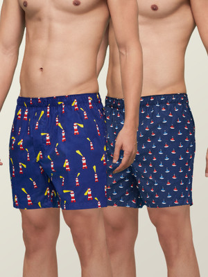 XYXX Remix IntelliEaze Super Combed Cotton Printed Printed Men Boxer