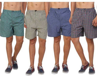 Meemaya Checkered Men Boxer