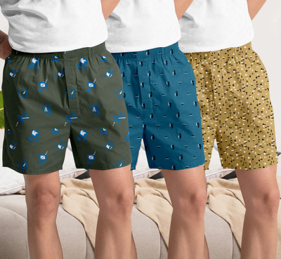 GLOBAL NOMAD Printed Men Boxer