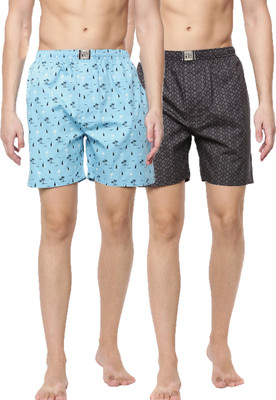 Force NXT Super Combed Cotton Printed Men Boxer