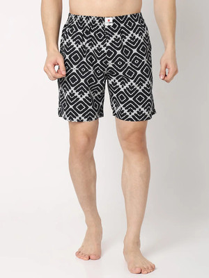 UnderJeans by Spykar Printed Men Boxer