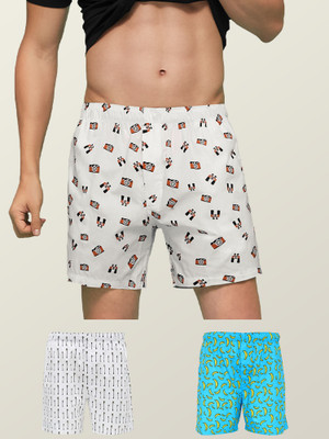 XYXX Remix IntelliEaze Super Combed Cotton Printed Printed Men Boxer