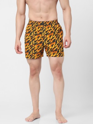 JACK & JONES Printed Men Yellow Boxer Shorts