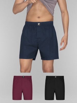 XYXX Solid Men Multicolor Sports Shorts