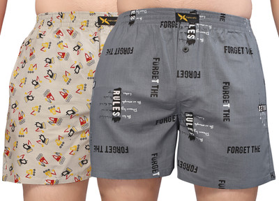 Plaincraft Enterprise Printed Men Boxer