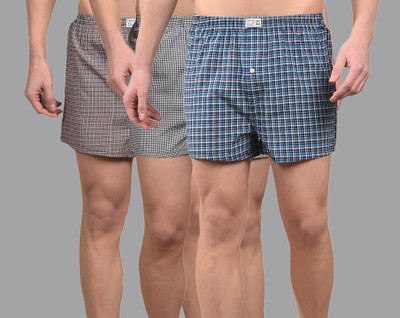 Dollar Checkered Men Boxer