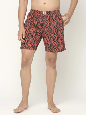 UnderJeans by Spykar Printed Men Boxer