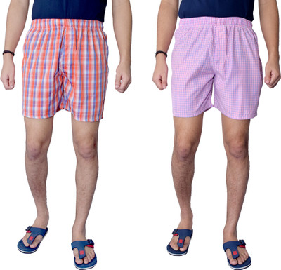 Kundan Checkered Men Boxer