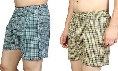 ZOBOY Checkered Men Boxer