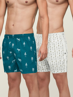 XYXX Remix IntelliEaze Super Combed Cotton Printed Printed Men Boxer