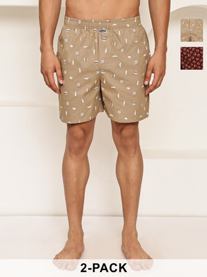 Roadster Printed Men Boxer