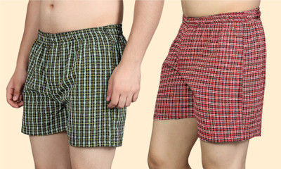 ZOBOY Checkered Men Boxer