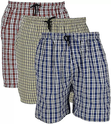 SKutir Fashions Checkered Men Boxer