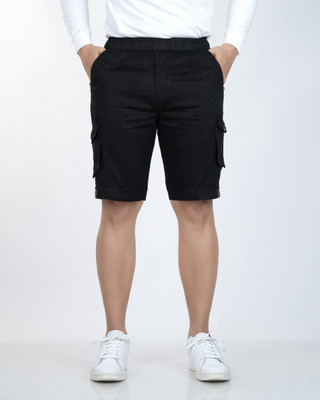 KAILASH FAB Solid Men Multicolor Basic Shorts