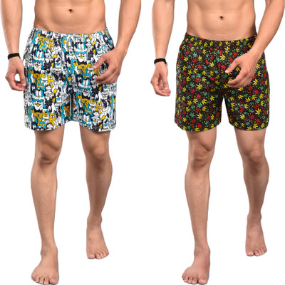 YOUFIT Printed Men Boxer