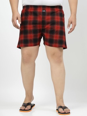 PLUSS Checkered Men Boxer