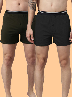 JOVEN Solid Men Boxer