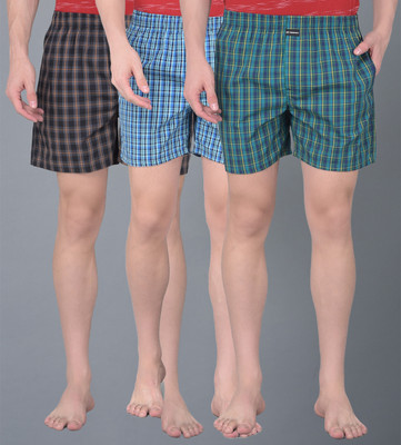 Force NXT Checkered Men Boxer